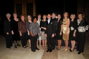 Members of the Texas Team with Sue Hassmiller