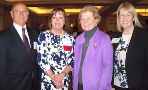 four leaders of the Massachusetts Healthcare Workforce Summit