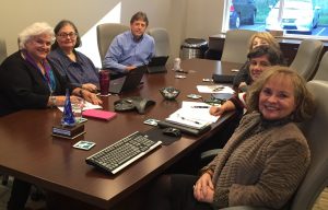 Executive team meets to develop FONWV Strategic Plan 2017-2020