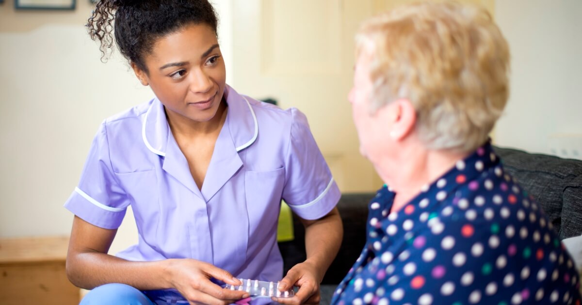 care worker house call