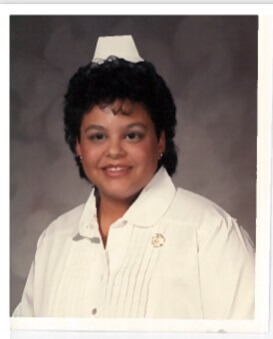 Charlotte M. Parent in her nurse whites