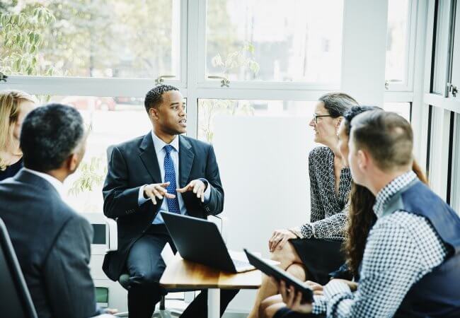 Cohort of a leadership program meets