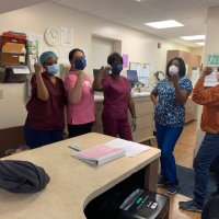 Staff at the New Jersey Firemen’s home